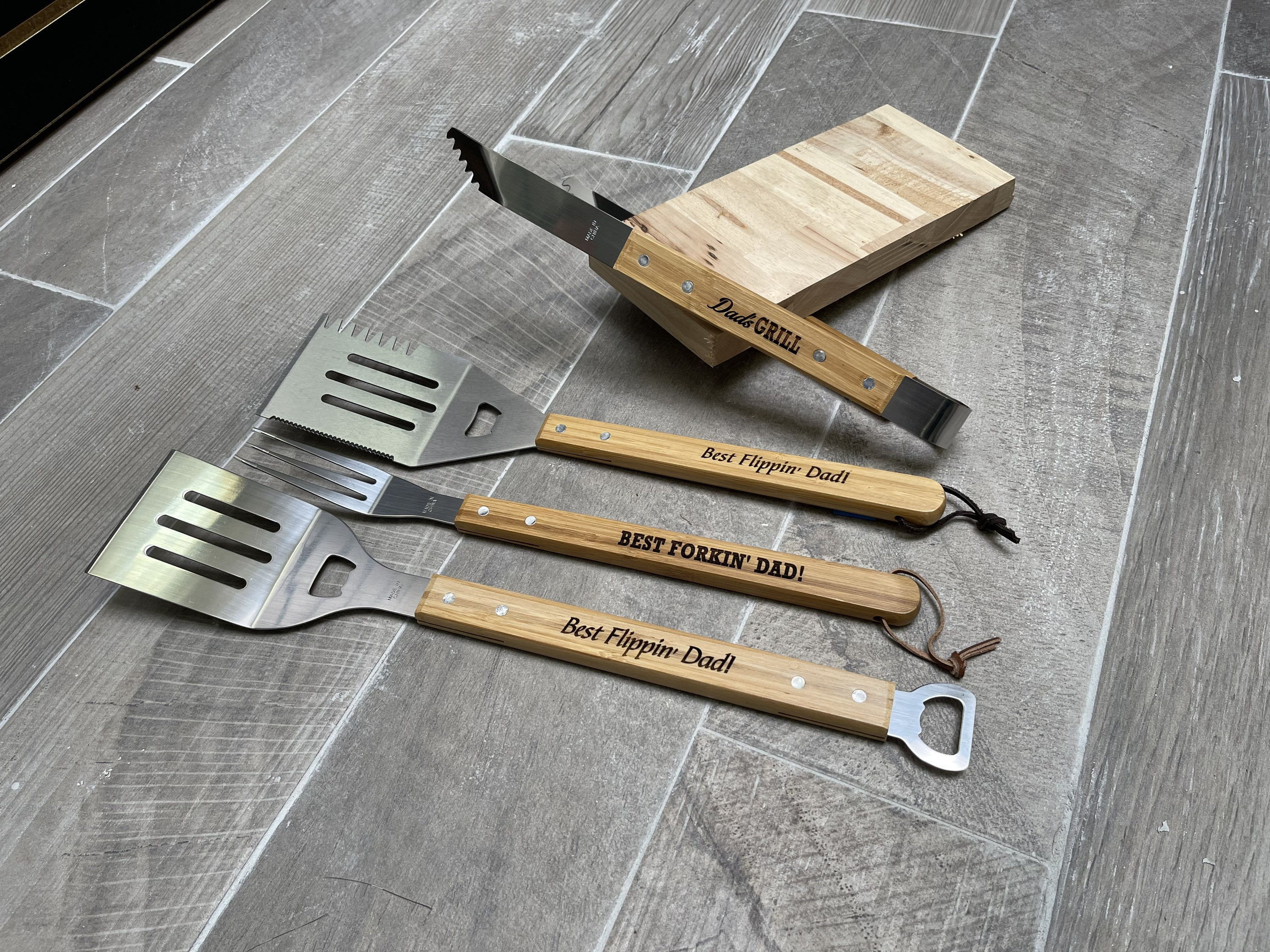 Dad's Father's Day Barbecue Tools
