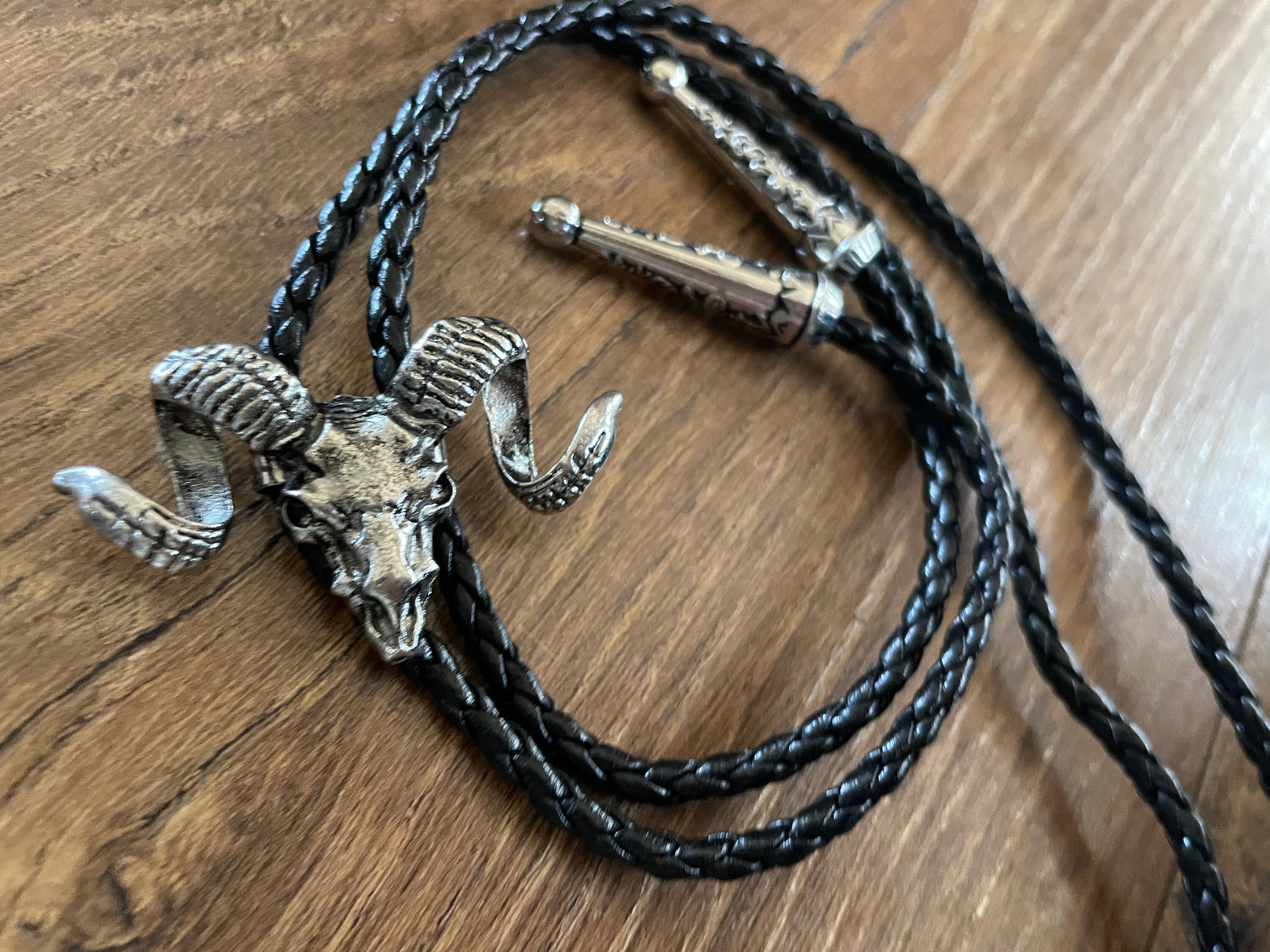  Ram Skull Bolo Tie