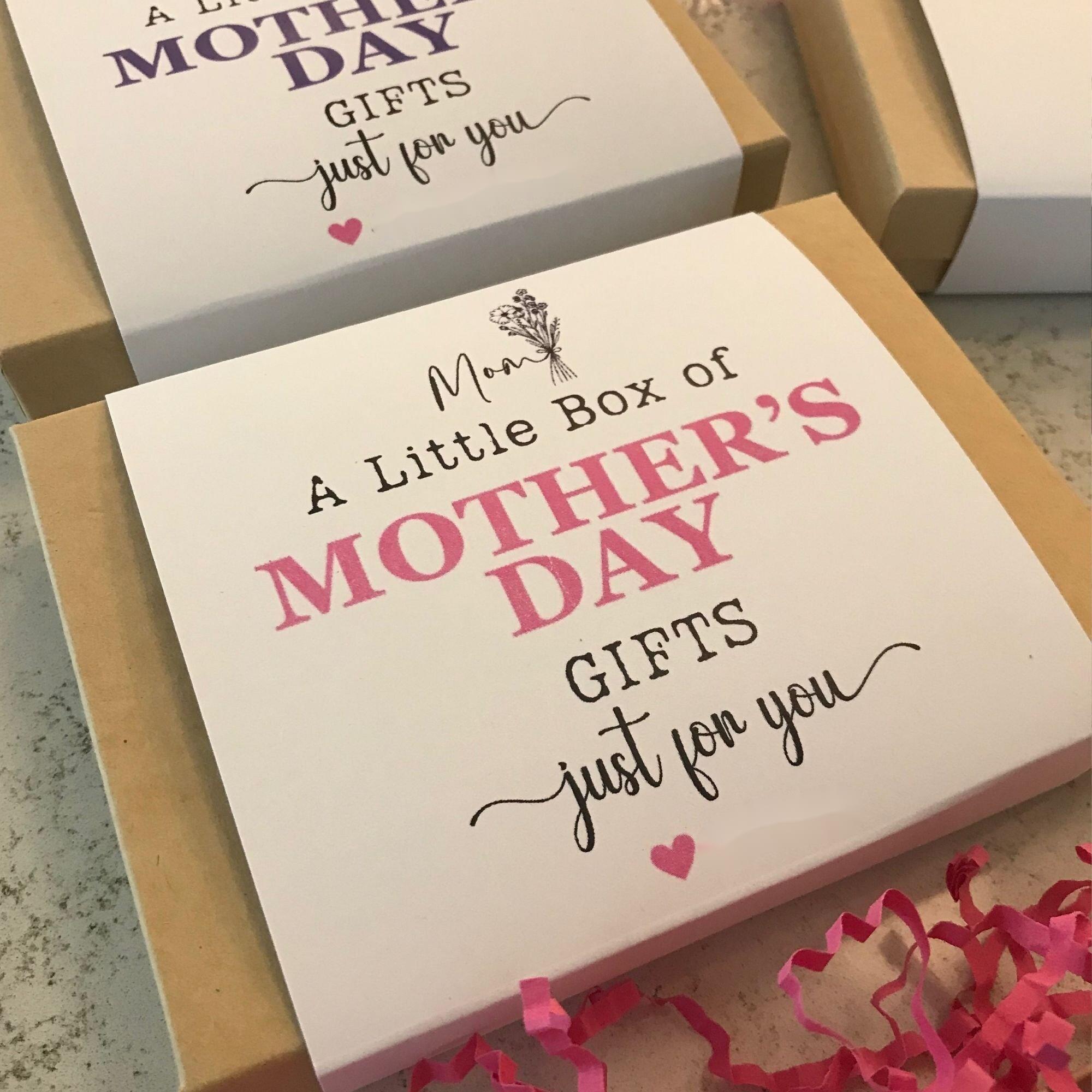 Mother's Day Gift Card Care Package