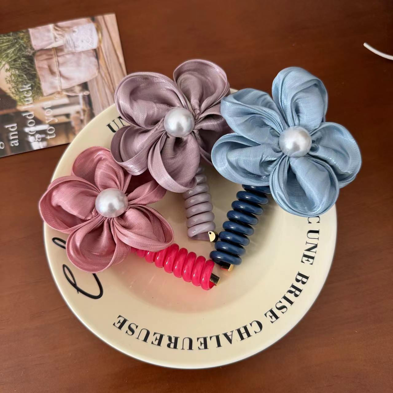 Summer Flower Hair Tie