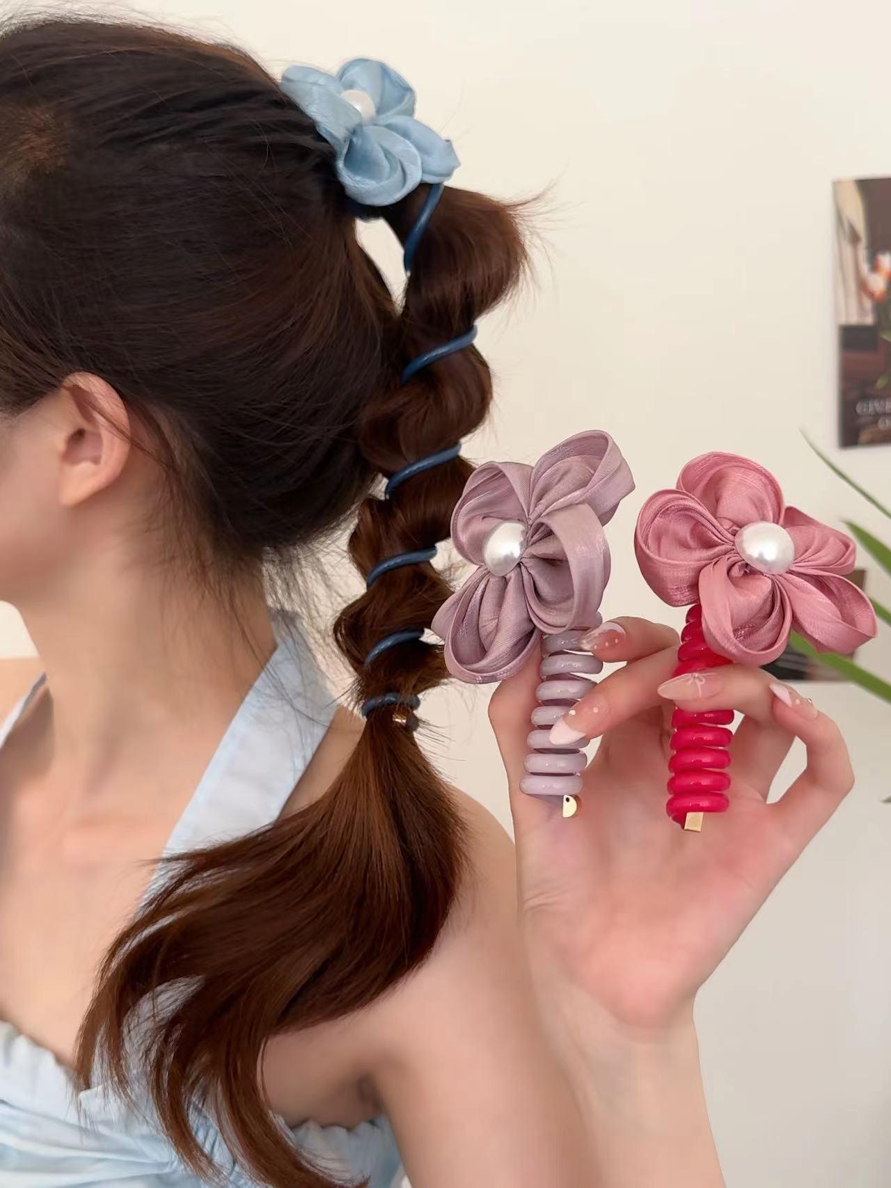 Summer Flower Hair Tie