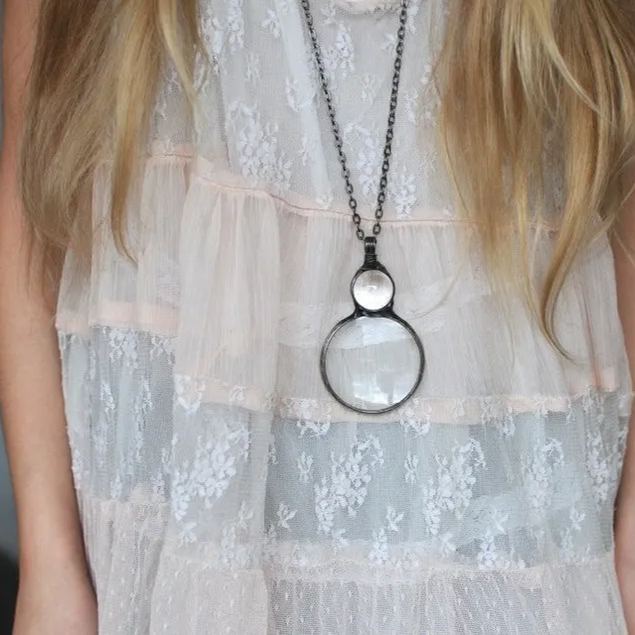 🎁Blowout Sale - 50% OFF🎁 Magnifying Glass Necklace