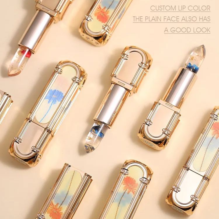 Flower Color Changing Lipstick