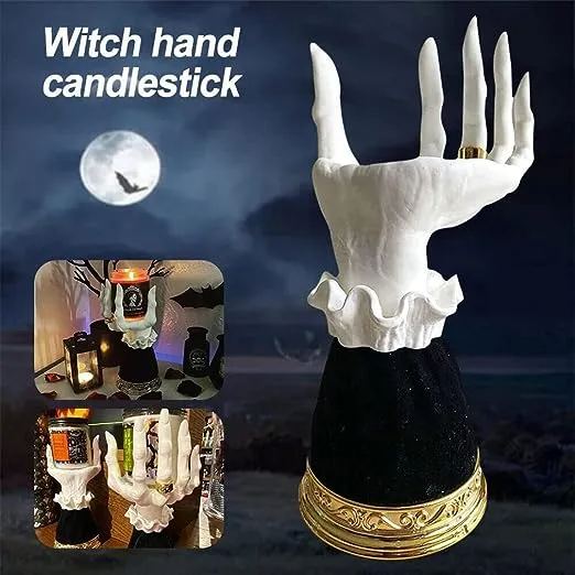 💀Witch Finger Horror Candle Holder