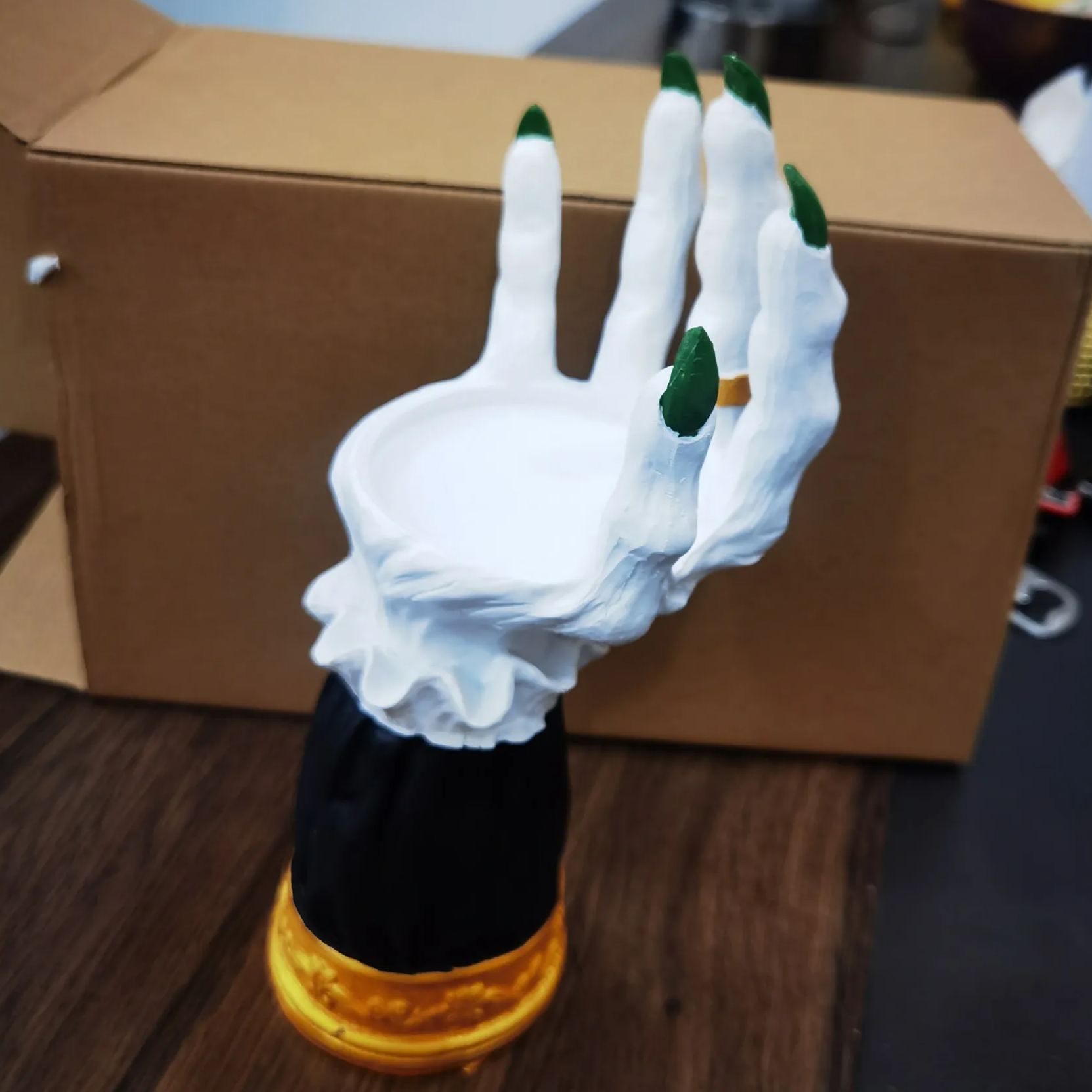 💀Witch Finger Horror Candle Holder