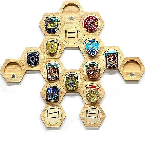 Solid Wood Medal Hangers