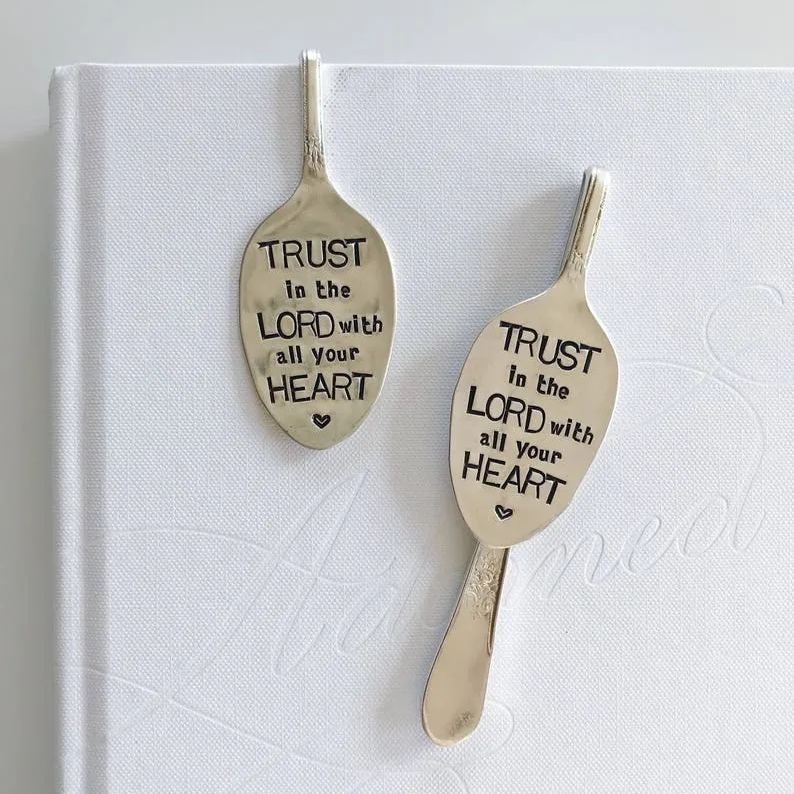 Funny Spoon Bookmark-the perfect gift for a bookworm