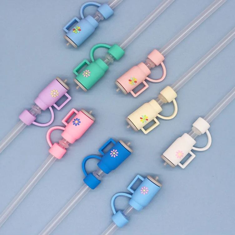 [Copy]🐱Silicone Cute Cat Paw Straw Covers Cap