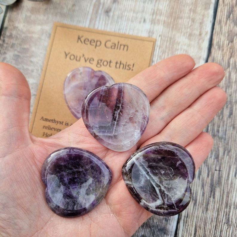 Worry stone thumb stone gift