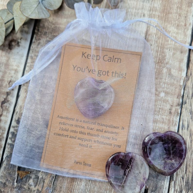 Worry stone thumb stone gift