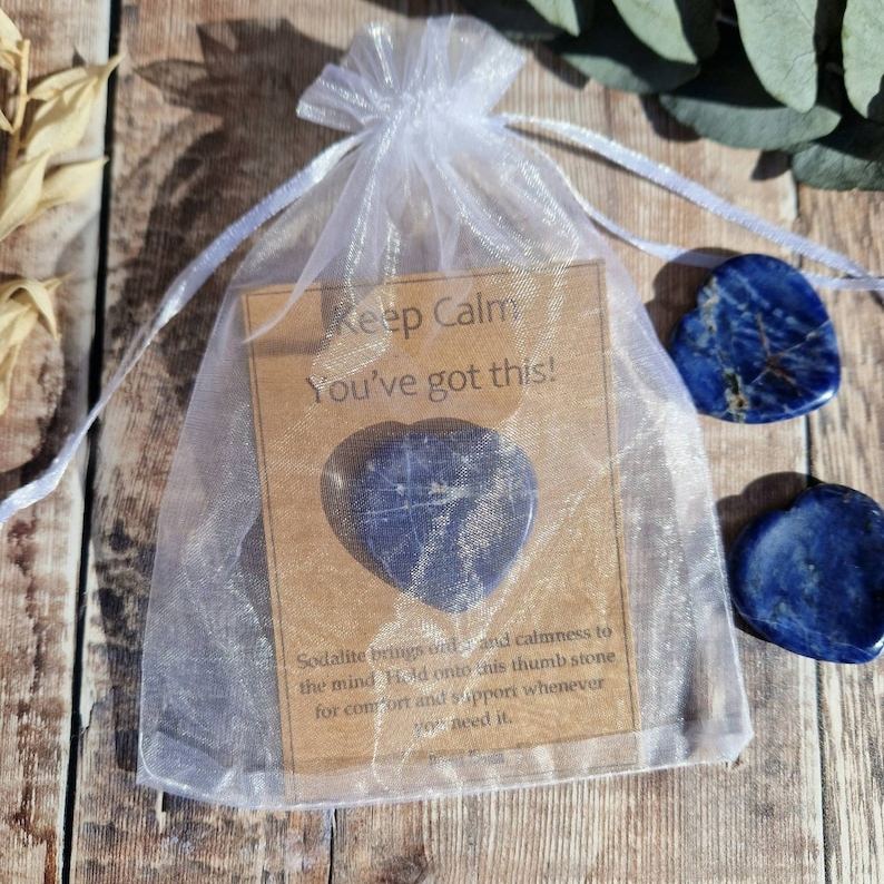 Worry stone thumb stone gift