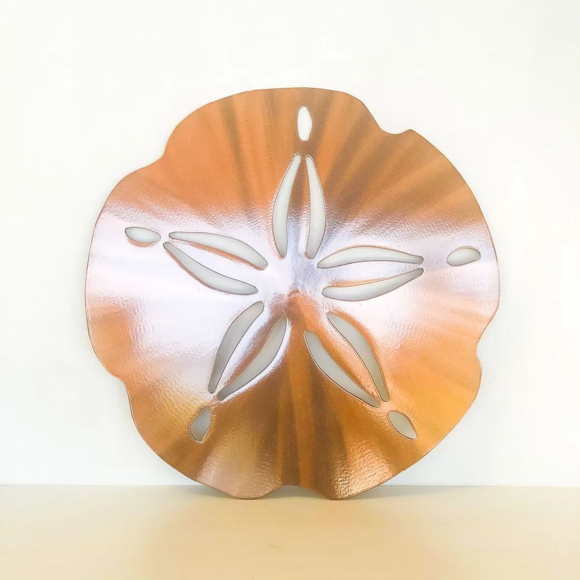 🌊Metal Sand Dollar Nautical Decor