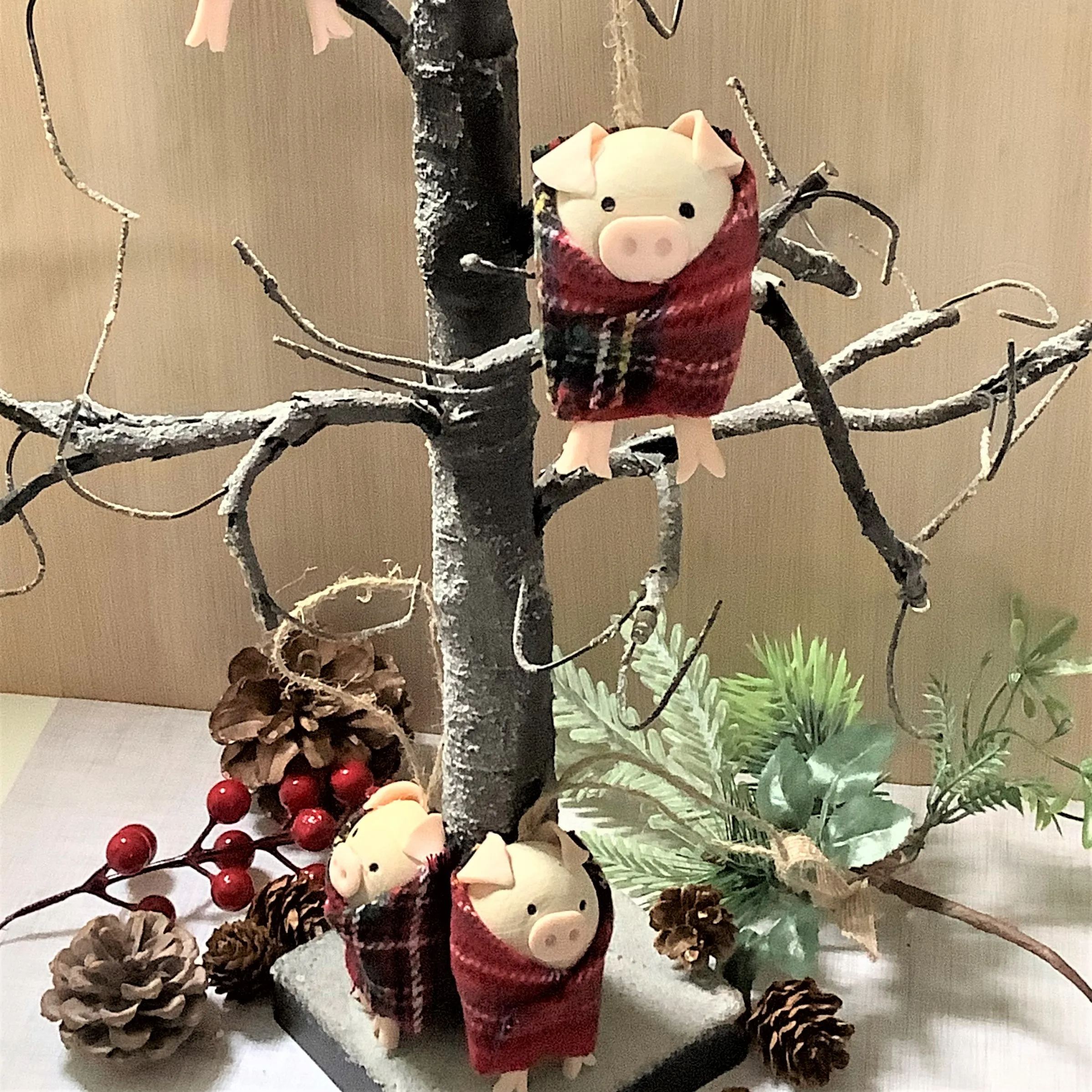 Pigs in blankets Christmas decoration