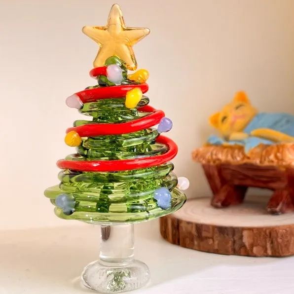 🎄Handmade Stained Glass Christmas Trees