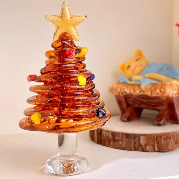 🎄Handmade Stained Glass Christmas Trees