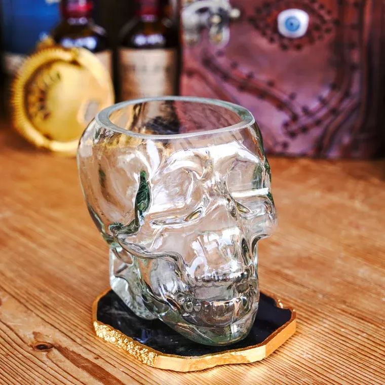 💀Skull Whiskey Bottle