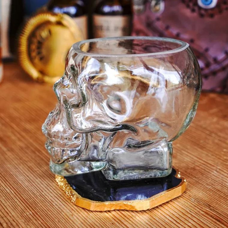 💀Skull Whiskey Bottle