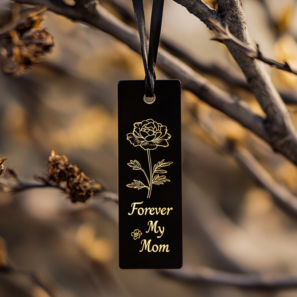 💖MomLove Floral Metal Bookmark