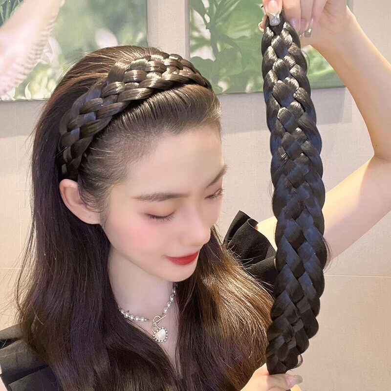 💥HOT SALE🥳-Chunky Braided Hair band👩