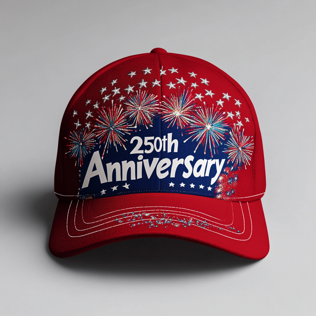 Patriotic 250th Anniversary Hat