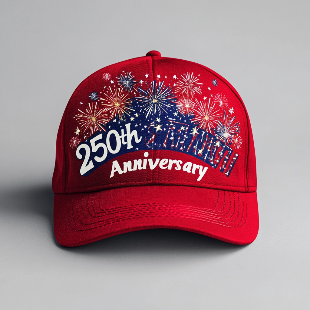 Patriotic 250th Anniversary Hat