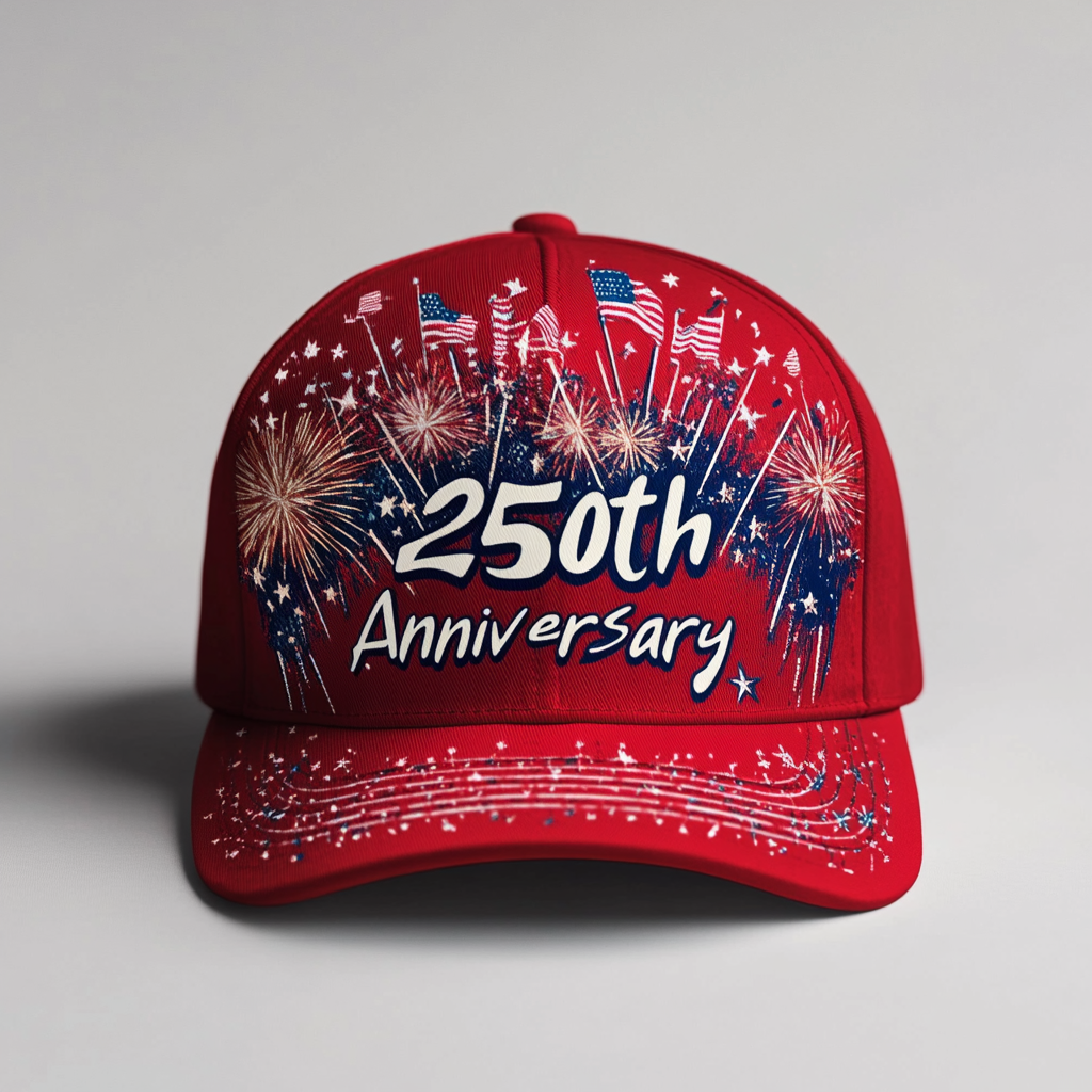 Patriotic 250th Anniversary Hat