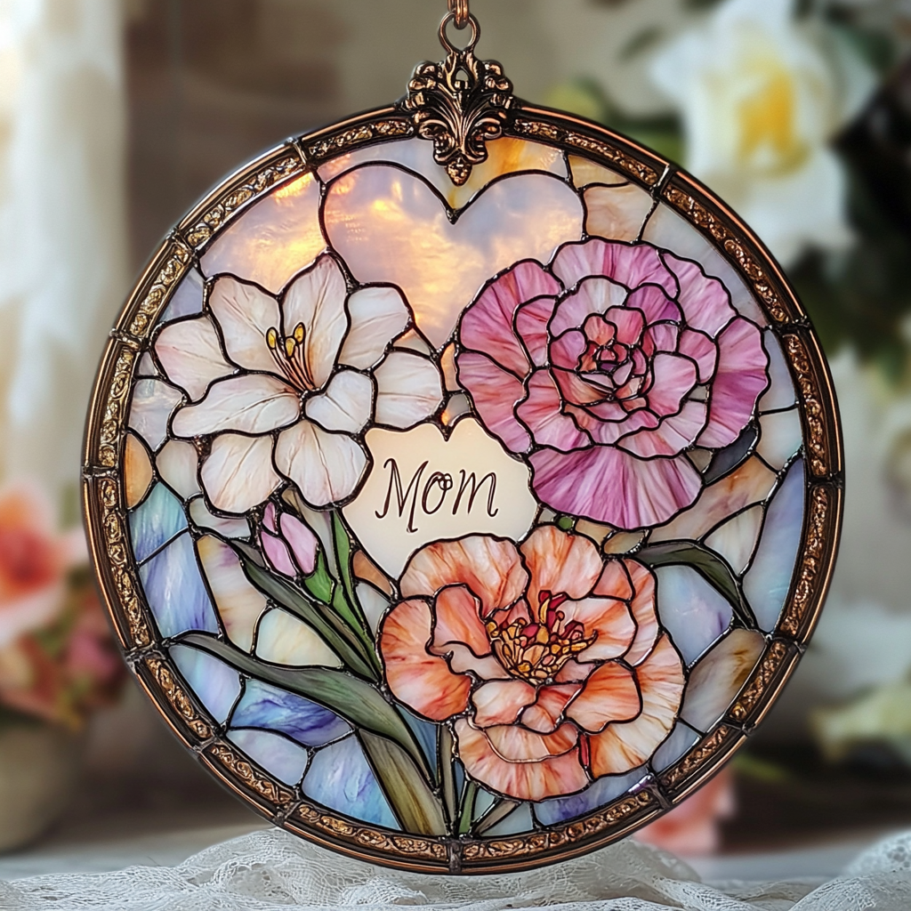 🌺🎁Floral Mother's Day Pendant