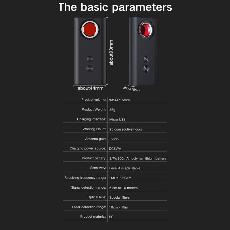 🎥Hidden Camera Detectors🚫