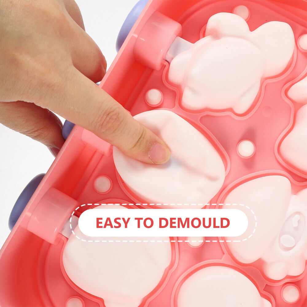 🍨🍫Silicone Boat Shape DIY Homemade Cute Ice Pop Molds