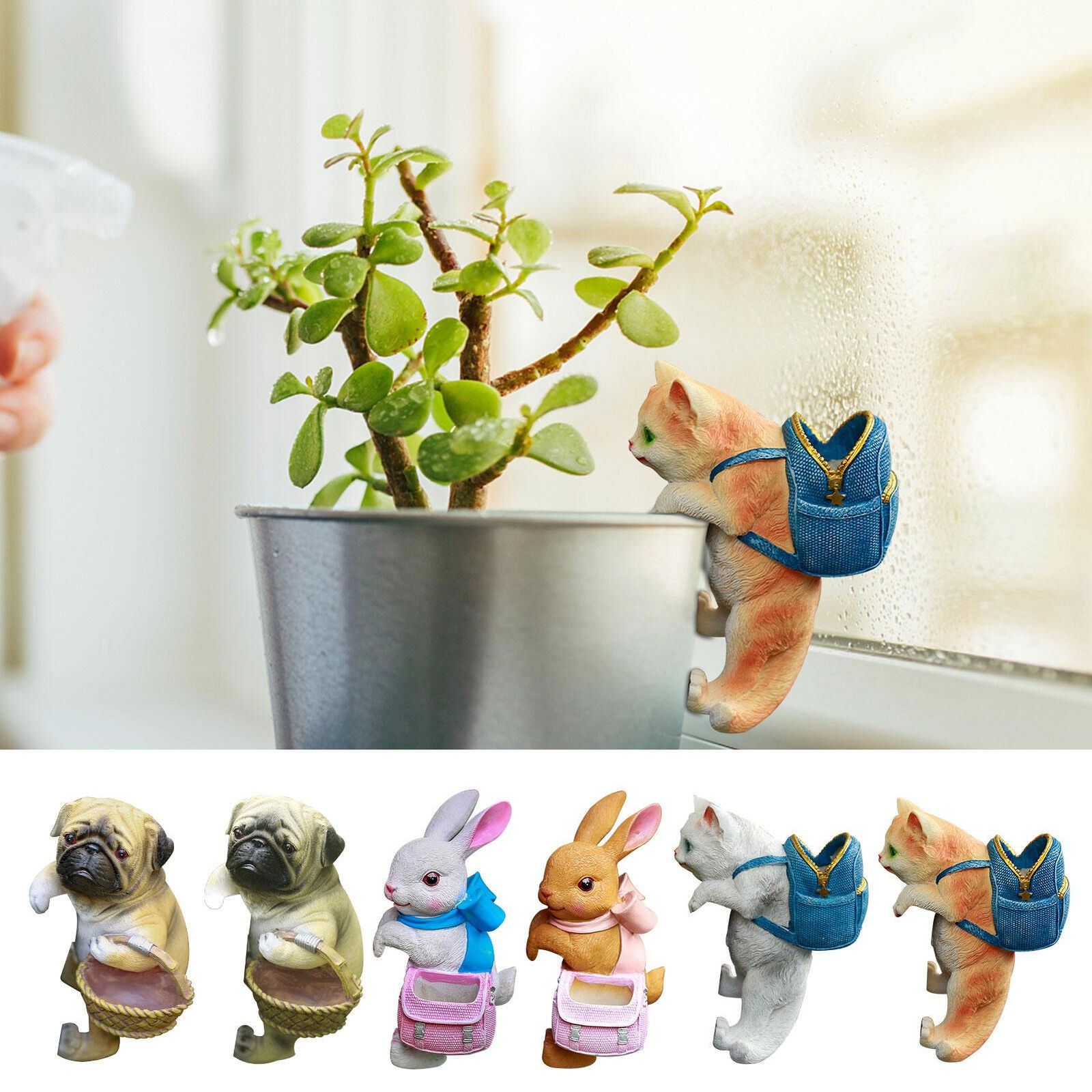 🐾Mini Cute Animals Planter Decorations