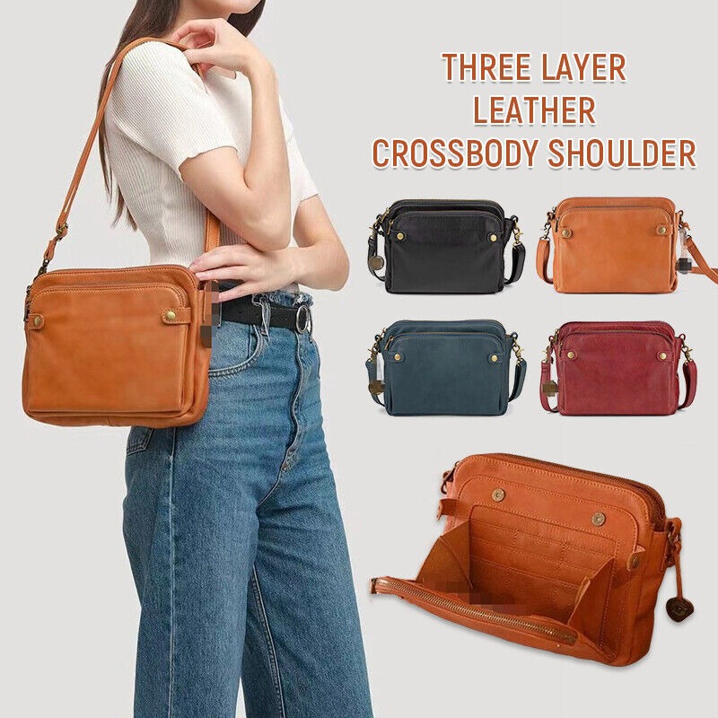 🔥Hot Sale 49% OFF🥳 Crossbody Leather Shoulder Bags and Clutches
