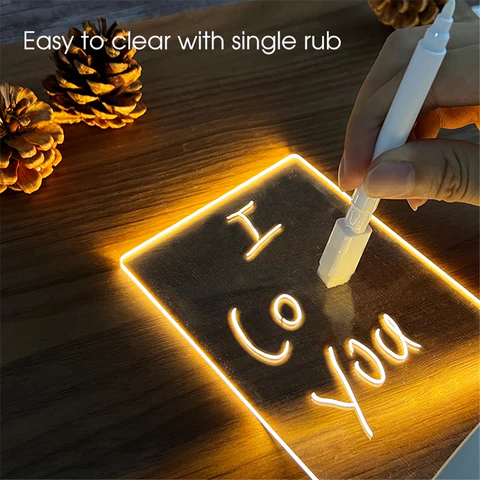 Transparent Message Light Board