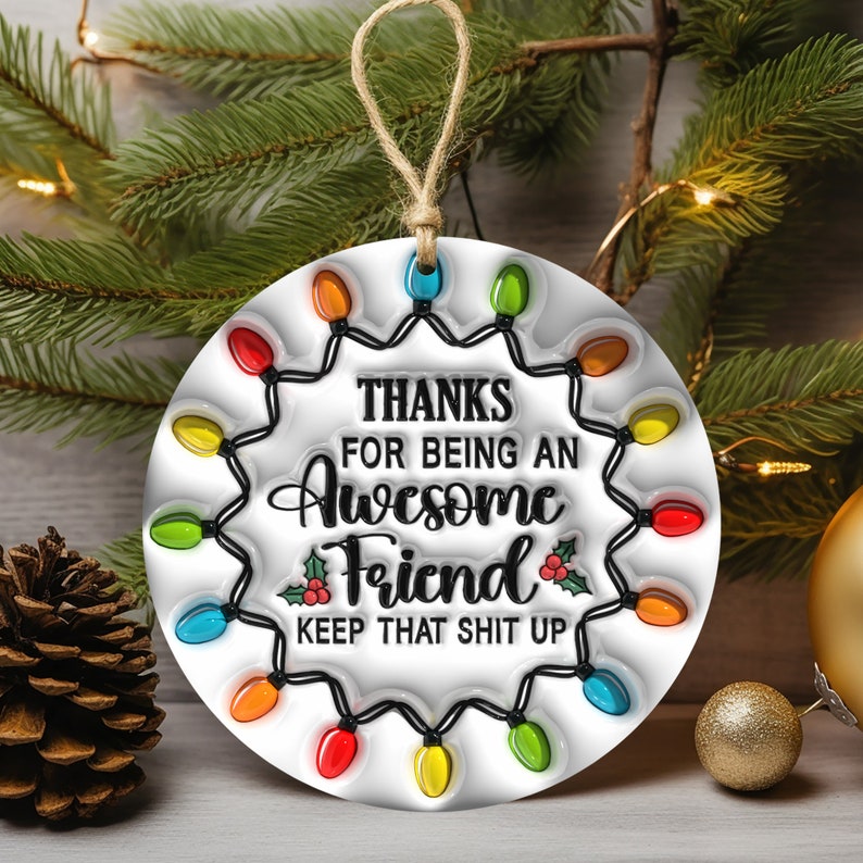🎅Christmas Friendship Ornament
