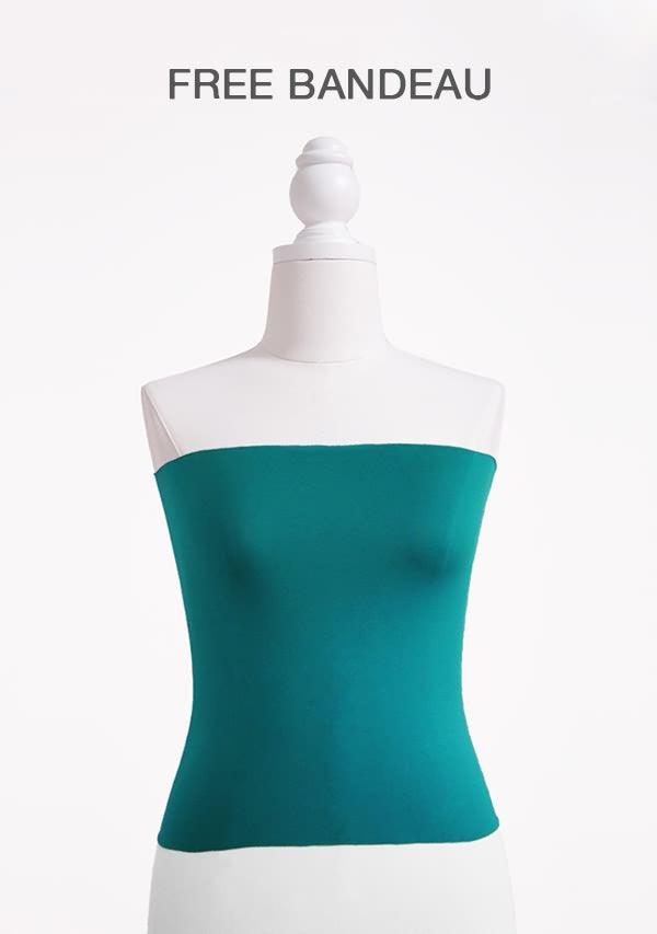 Teal Multiway Infinity Dress Bandeau