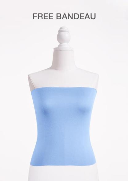 Dusty Blue Multiway Convertible Infinity Dress Bandeau