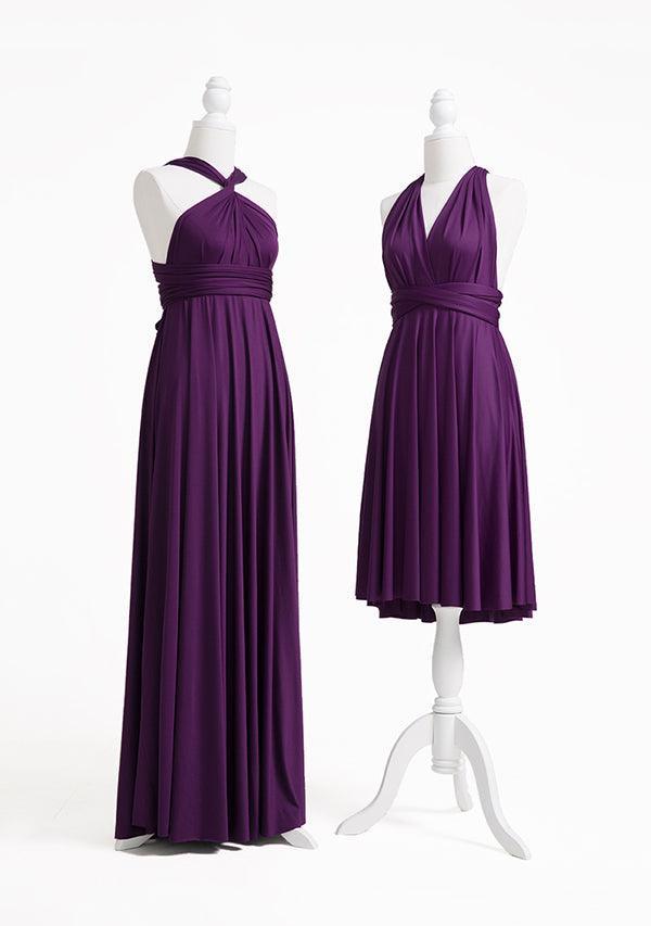 Dark Purple Multiway Infinity Dress