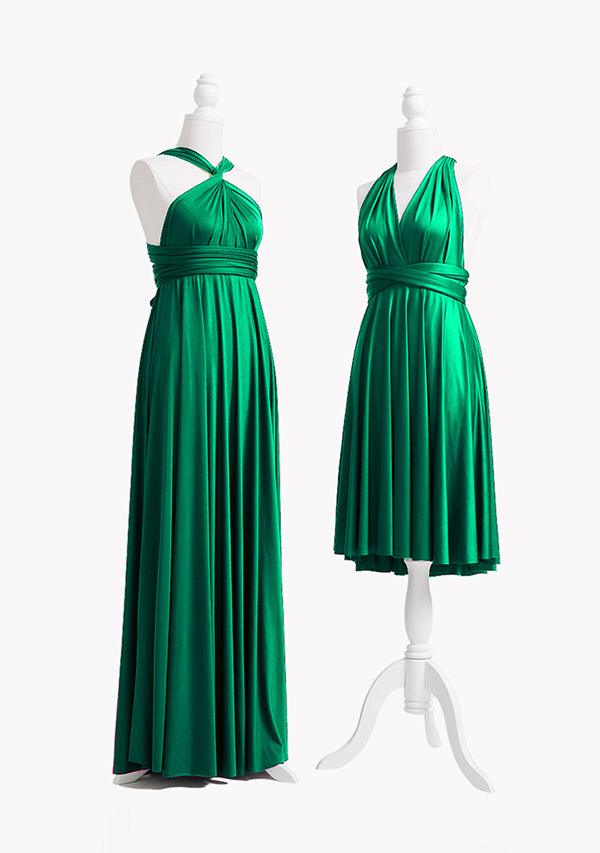 Emerald Green Multiway Infinity Dress