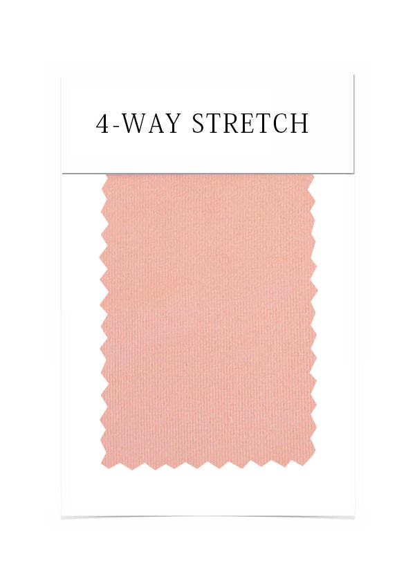 Peach Coral Fabric Sample for Infinity Dress