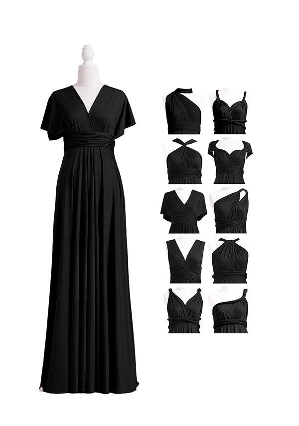 Buy 72Styles Infinity Dress, Black Multiway Convertible Dresses   72StylesInfinityDress