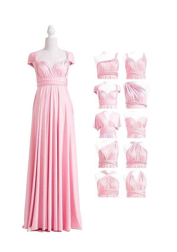 Buy Blush Pink Infinity Dress, Multiway Dress - InfinityDress.com   72StylesInfinityDress