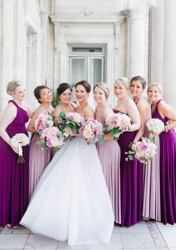 Purple Multiway Infinity Dress