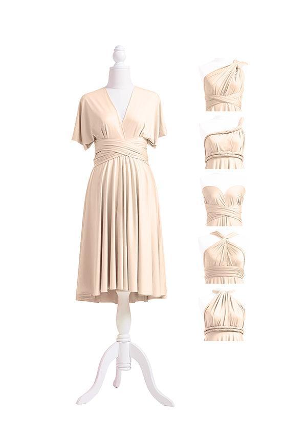 Champagne Multiway Infinity Dress