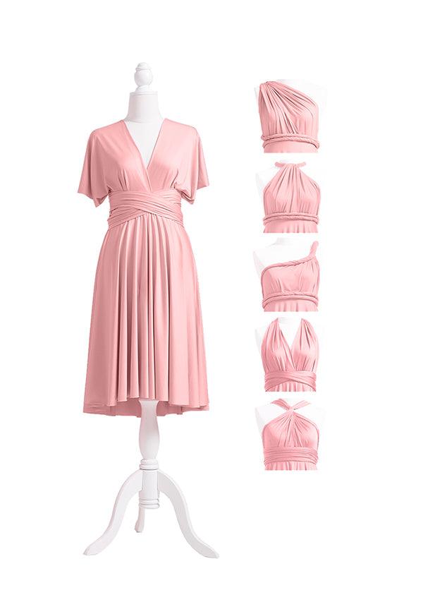 Dusty Rose Multiway Infinity Dress
