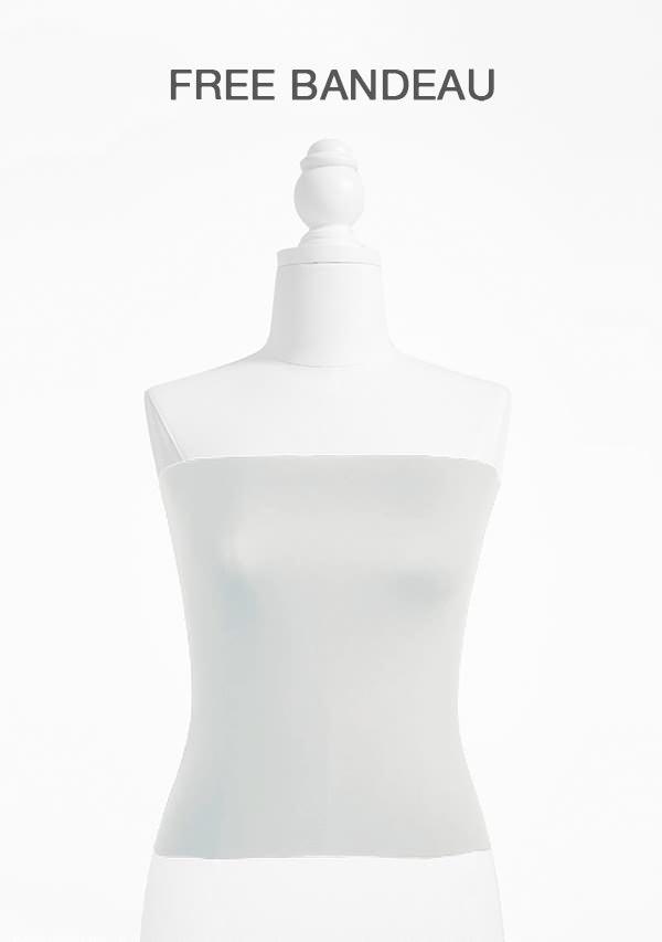 Silver Grey Multiway Infinity Dress Bandeau