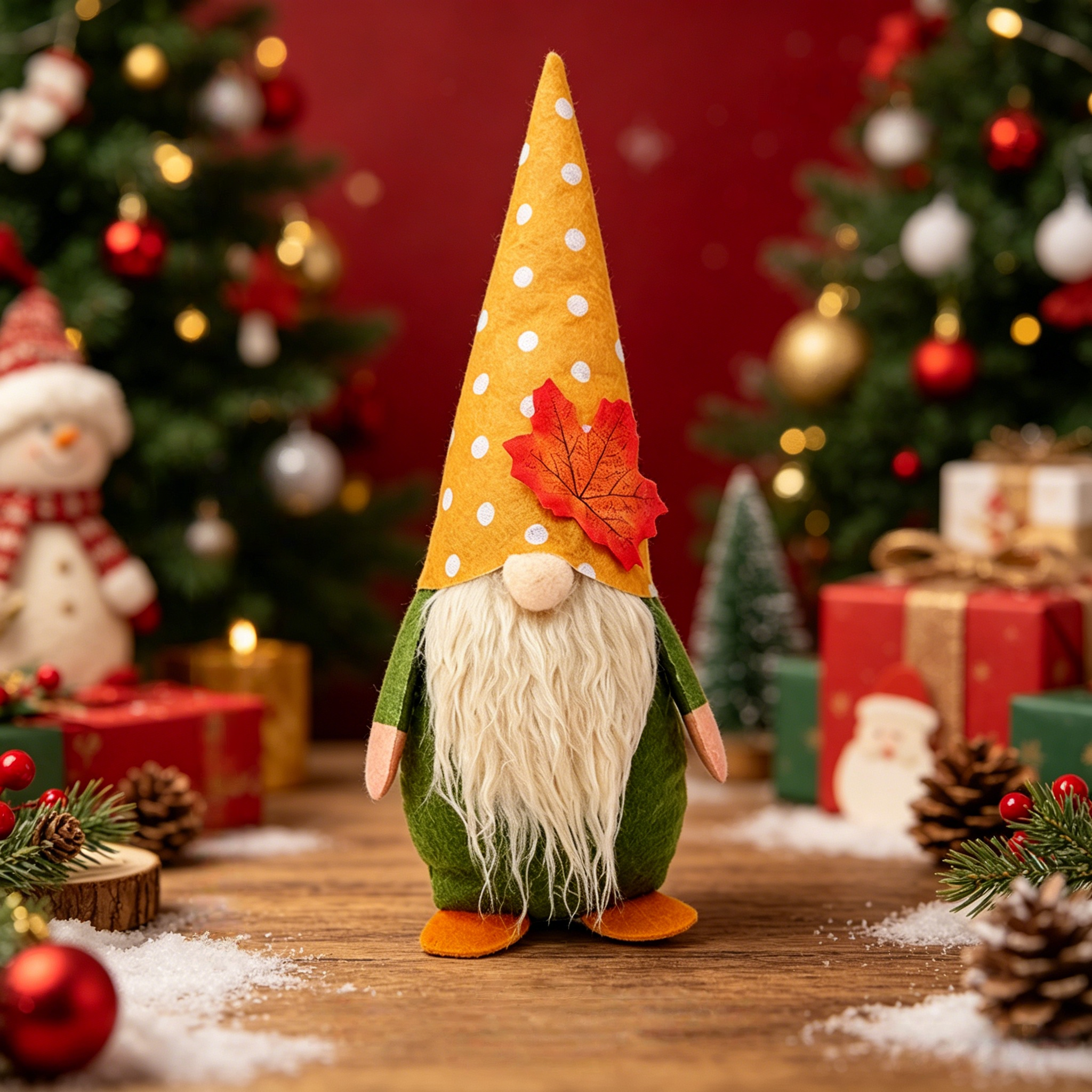Maple Leaf Gnome