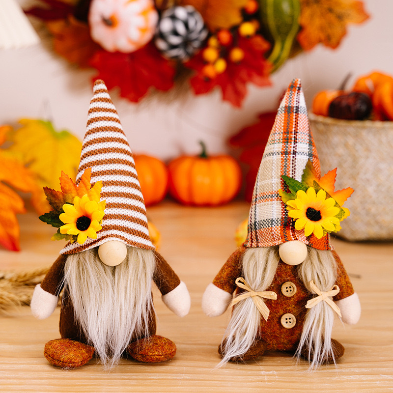 Sunflowers for the Harvest Festival Gnome