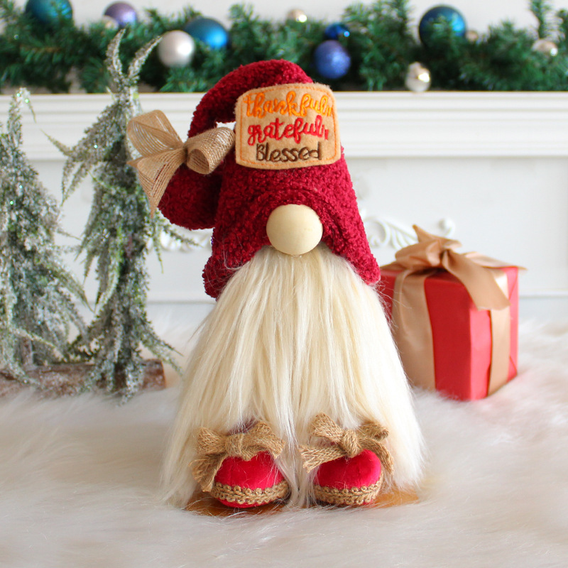 ''Thankful Grateful Blessed''Thankful Gnome