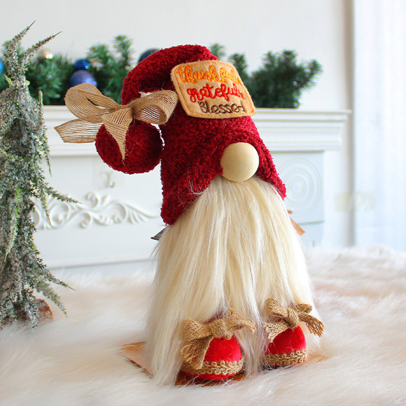 ''Thankful Grateful Blessed''Thankful Gnome