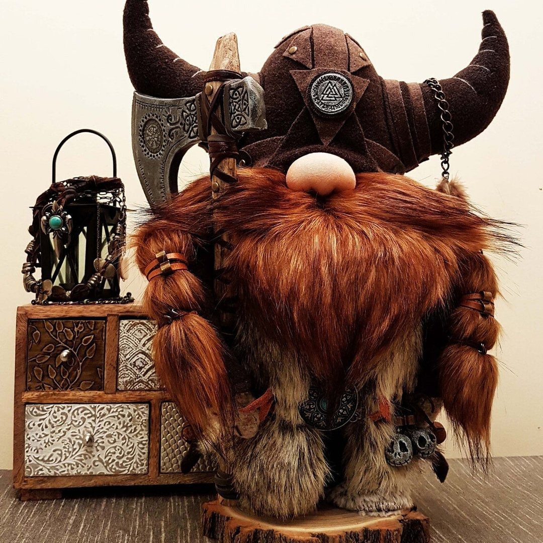 Viking Warrior And Gladiator Gnome