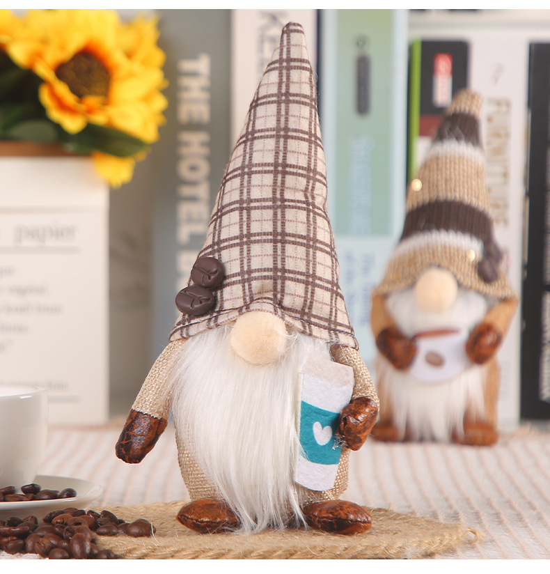 Knitted Coffee Gnome